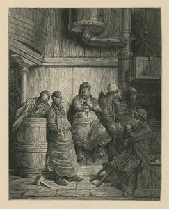Barclay Perkins Brewery Workers door Gustave Dore